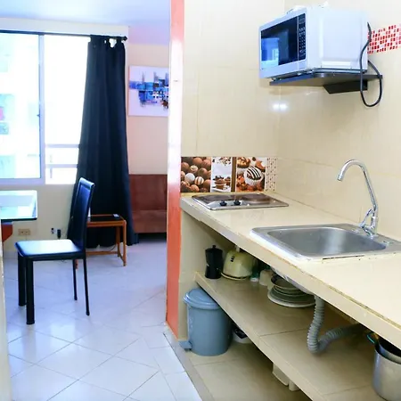 Apartamento De 2 Alcobas 2-19c Cerca Al Mar Con Aire Acondicionado Y Wifi